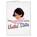 Smartest Girls in USA cards