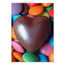 Smartie heart cards