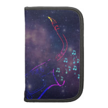 Smartphone folio with Saxophone Design Folio Planners