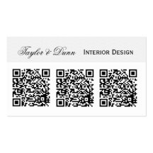 Smartphone QR Code   Photo or Logo Business Card Template