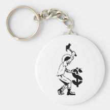 Smash Capitalism Keychain