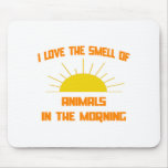 Smell of Animals in the Morning Mouse Mats