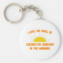 Smell of Colourectal Surgery in the Morning Key Chain