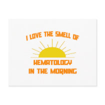 Smell of Hematology in the Morning