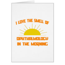 Smell of Ophthalmology in the Morning