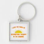 Smell of Respiratory Therapy in the Morning Key Chain