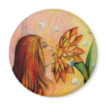 Smell the Beautiful Fragrance Magnet