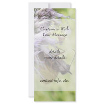Smell The Flowers – Skipper Butterfly on Agastache Rack Card Template