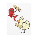Smells Like Fish Tastes Like Chicken postcards