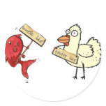 Smells Like Fish Tastes Like Chicken stickers