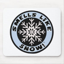 Smells Like Snow! Mousepad