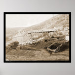 Smet Gold Stamp Mill Central City SD 1888 posters