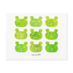 smile bear yellow green