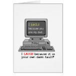 Smile because you are my Dad cards