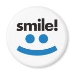 Smile - Blue magnets