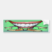 Smile Bumper Sticker
