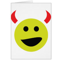 smile devil cards