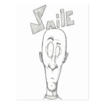 Smile Face Post Cards
