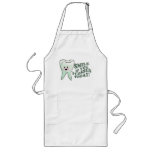 Smile If You Flossed Today aprons