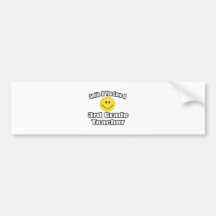 Smile If You Love A 3rd Grade Teacher Bumper Stickers