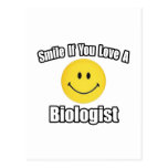 Smile If You Love a Biologist Post Card