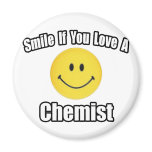 Smile If You Love a Chemist magnets