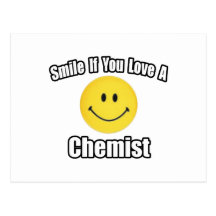 Smile If You Love a Chemist Postcards