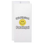 Smile If You Love a Paralegal rack cards