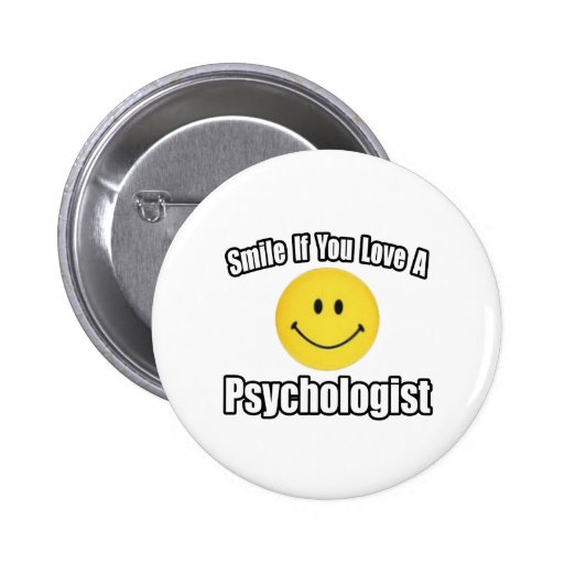 Smile If You Love a Psychologist Pin