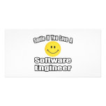 Smile If You Love A Software Engineer photo cards