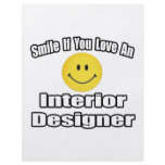 Smile If You Love An Interior Designer flyers
