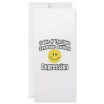 Smile If You Love Someone Battling Depression rack cards