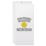 Smile If You Love Someone With Crohn's Disease rack cards