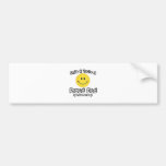 Smile If You're a Proud Dad (Like Me) Bumper Stickers