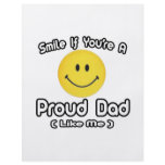 Smile If You're a Proud Dad (Like Me) flyers