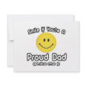 Smile If You're a Proud Dad (Like Me) invitations