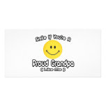 Smile If You're a Proud Grandpa (Like Me) photo cards