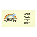 SMILE IF YOU'RE GAY photo cards