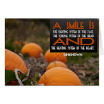 Smile Inspirational Greeting Note Card