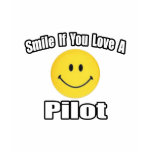 Smile...Love a Pilot t-shirts