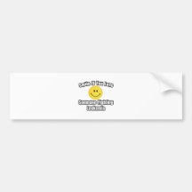 Smile...Love Someone Fighting Leukaemia Bumper Sticker