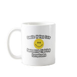 Smile...Love Someone Fighting Lymphoma mugs
