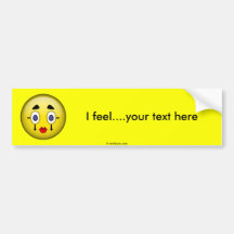 Smile Mime Bumper Sticker