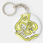 Smile Neurotransmitters Key Chain