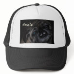 Smile Pug Dog Men's Hat