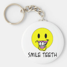 Smile Teeth Keychain