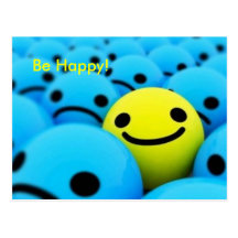 smiley, Be Happy! Post Cards