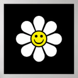 Smiley Daisy Poster