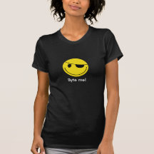 smiley_design_001, Byte me! T Shirt