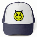 Smiley devil hats
